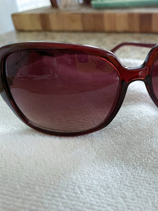 VTG FOSSIL Sunglasses, Pristine Oversized Large Audrey Hepburn Style main image 11